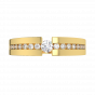 The Linear League Half Eternity Diamond Ring