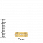 The Flames of Our Love Couple Band Diamond Ring For Her