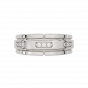 The Flames of Our Love Couple Band Diamond Ring For Her