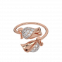 Floral Fiesta Gold Diamond Ring