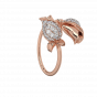 Floral Fiesta Gold Diamond Ring