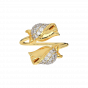Floral Fiesta Gold Diamond Ring