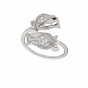 Floral Fiesta Gold Diamond Ring