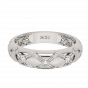 The Golden Zig Zag Diamond Ring
