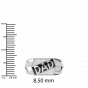Best Dad Ever Gold Diamond Mens Ring