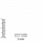 The Glitter Band Gold Diamond Men's Ring