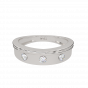 The Glitter Band Gold Diamond Men's Ring