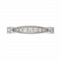The Glitter Band Gold Diamond Ring