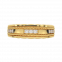 The Golden Lanes Gold Diamond Ring