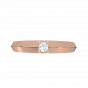 Solitaire Suave Gold Diamond Ring