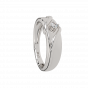 The Glitter Pop Gold Diamond Men's Ring