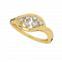 The Diamond Buds Gold Diamond Ring