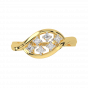 The Diamond Buds Gold Diamond Ring