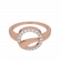 The Diamond Roundabout Gold Diamond Ring