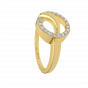 The Diamond Roundabout Gold Diamond Ring