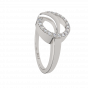 The Diamond Roundabout Gold Diamond Ring