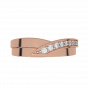 The Golden Tones Gold Diamond Ring