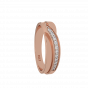 The Golden Tones Gold Diamond Ring