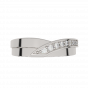 The Golden Tones Gold Diamond Ring