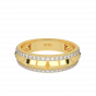 The Skyline Couple Gold Diamond Ring