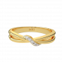 The Twinkle Gold Diamond Ring