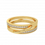 Hold Me High Gold Diamond Ring