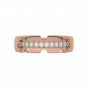 The Forever Bond Couple Band Gold Diamond Ring-1