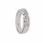 The Forever Bond Couple Band Gold Diamond Ring-1