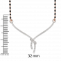 The Eternal Knot - Diamond and Gold Mangalsutra 