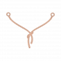 The Eternal Knot - Diamond and Gold Mangalsutra 