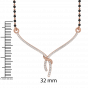 The Eternal Knot - Diamond and Gold Mangalsutra 