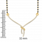 The Eternal Knot - Diamond and Gold Mangalsutra 