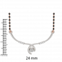 The Floral Play Mangalsutra 