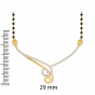 Golden Shadow Mangalsutra 