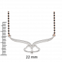 Two Hearts Mangalsutra 