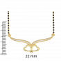 Two Hearts Mangalsutra 