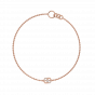 The Delicate Diamond and Gold Bracelet