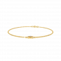 The Delicate Diamond and Gold Bracelet