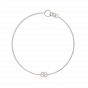 The Delicate Diamond and Gold Bracelet