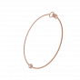 The Single Round Diamond Bracelet