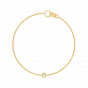 The Single Round Diamond Bracelet