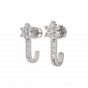 The Blooming Stars Diamond Stud Earrings
