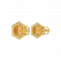 The Perfect Hexagon Diamond Stud Earrings