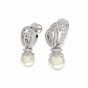 The Flying Pearls Gold Diamond & Pearl Earring