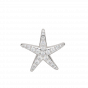 The Starfish Gold Diamond Pendant