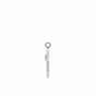 The Diamond Hamsa Charm Pendant