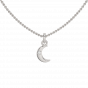 Cute Moon Diamond Kids Pendant
