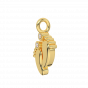 The Baby Feet Gold Diamond Kids Pendant