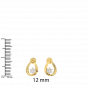 Flower Pot Diamond Earrings