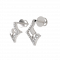 The Cut And Out Gold Diamond Stud Earrings